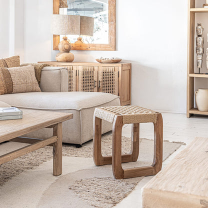 Zoco Home Furniture/Chair Organic Stool
