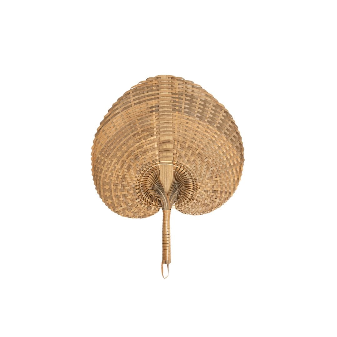 Zoco Home Decor/Accessories Pai Hand Fan |  Brown Finish