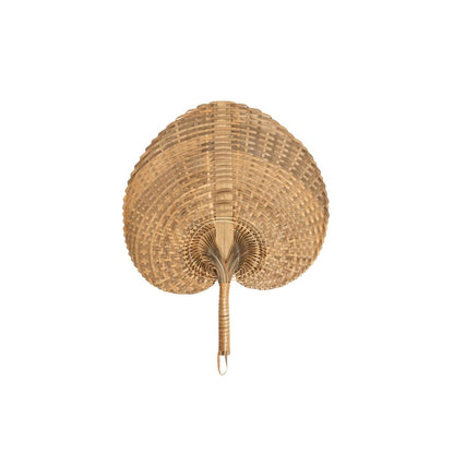 Zoco Home Decor/Accessories Pai Hand Fan |  Brown Finish