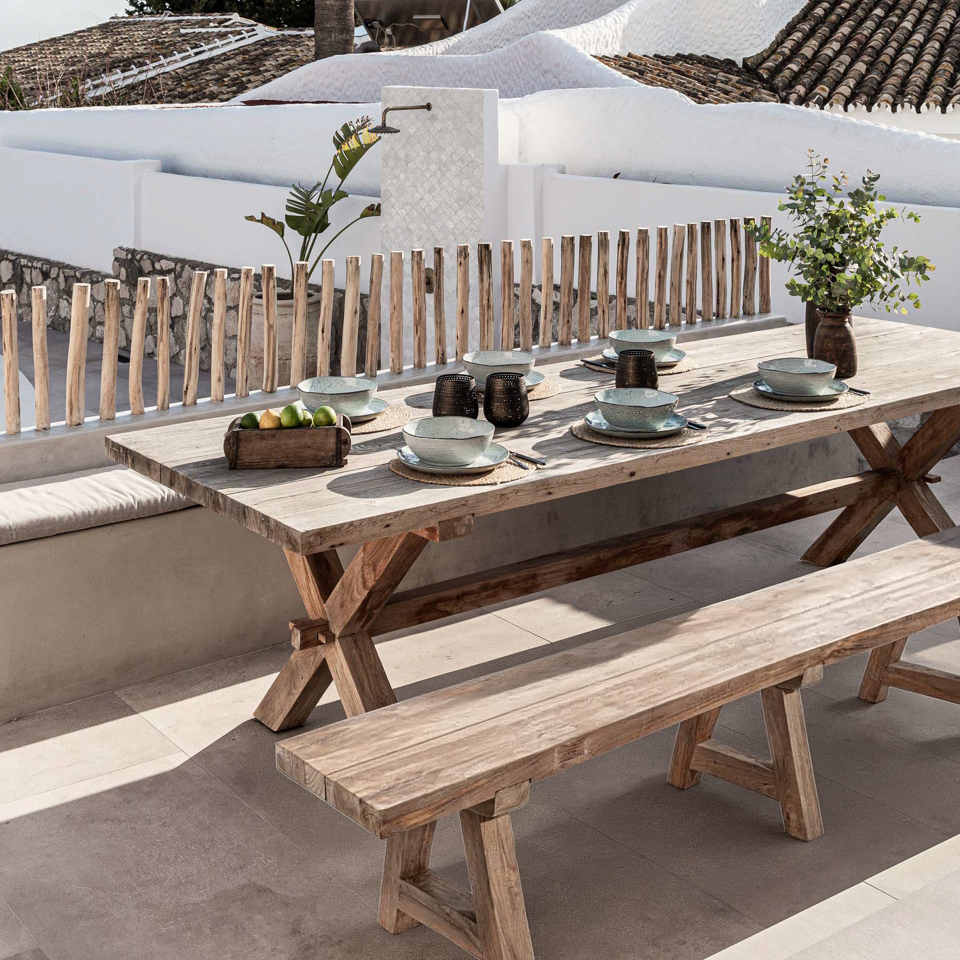 Zoco Home Outdoor/Chair/Bench Palu Outdoor Bench