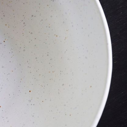 Zoco Home Decor/Kitchen Pion Stoneware Bowl | White/Grey 22x7cm