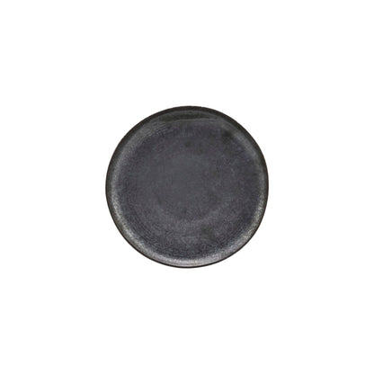 Zoco Home Decor/Kitchen Pion Stoneware Lunch Plate | Black 21.5x3cm