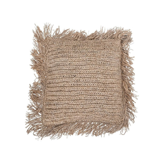 Zoco Home Raffia Cushion Cover | Fringe | 45x45cm