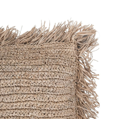 Zoco Home Decor/Textile/Cushions Raffia Cushion Cover | Fringe | 45x45cm