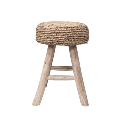 Zoco Home Furniture/Chair Raffia Stool | Natural