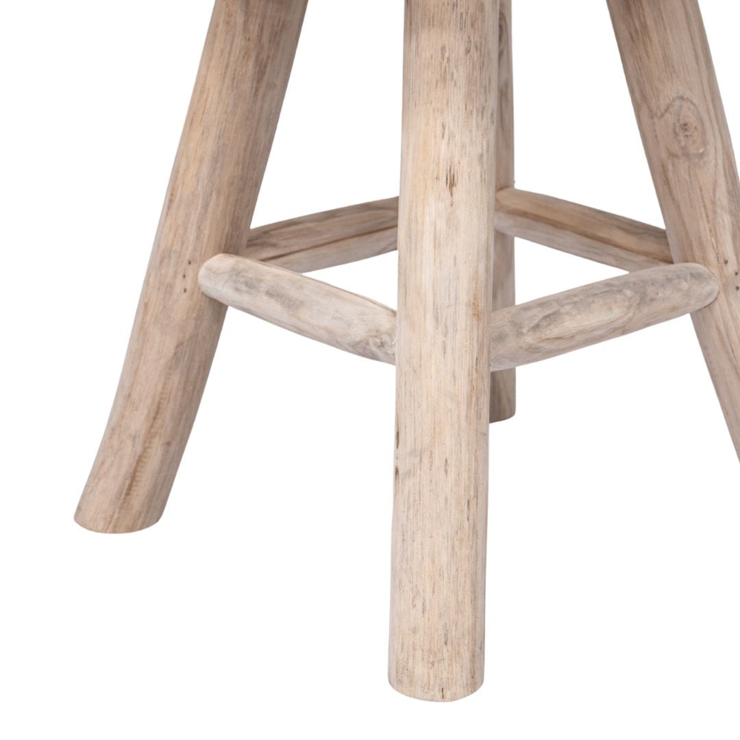 Zoco Home Furniture/Chair Raffia Stool | Natural