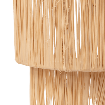 Zoco Home Raffia wall lamp | 25x15x35cm