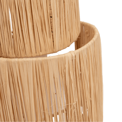 Zoco Home Raffia wall lamp | 25x15x35cm