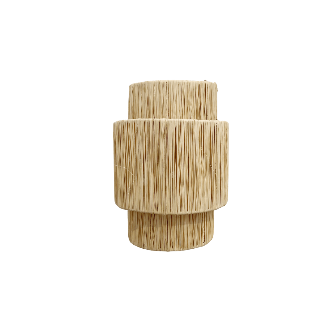 Zoco Home Decor/Lighting Raffia wall lamp | 25x15x35cm