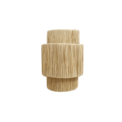 Zoco Home Decor/Lighting Raffia wall lamp | 25x15x35cm