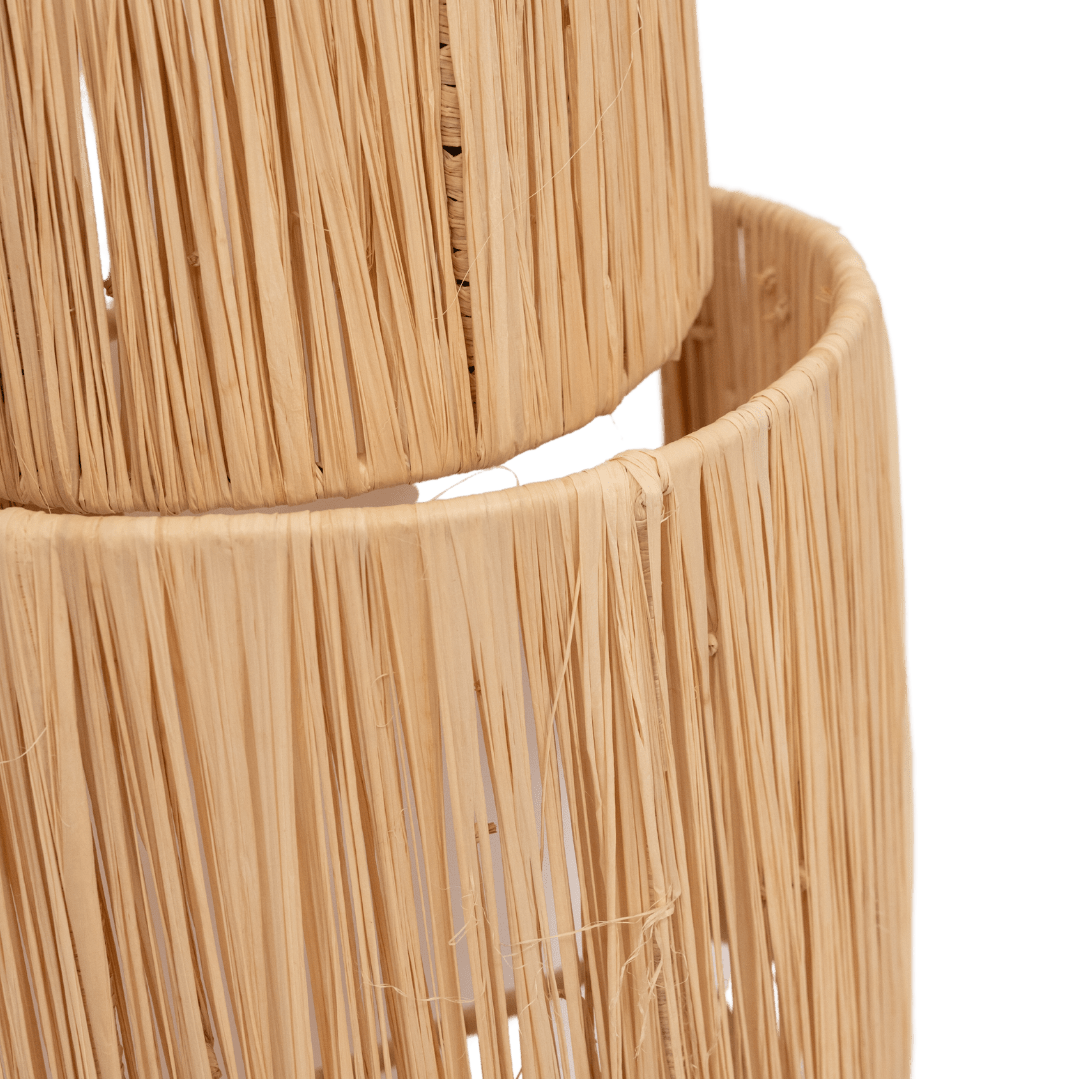 Zoco Home Decor/Lighting Raffia wall lamp | 25x15x52cm