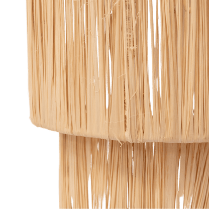 Zoco Home Decor/Lighting Raffia wall lamp | 25x15x52cm