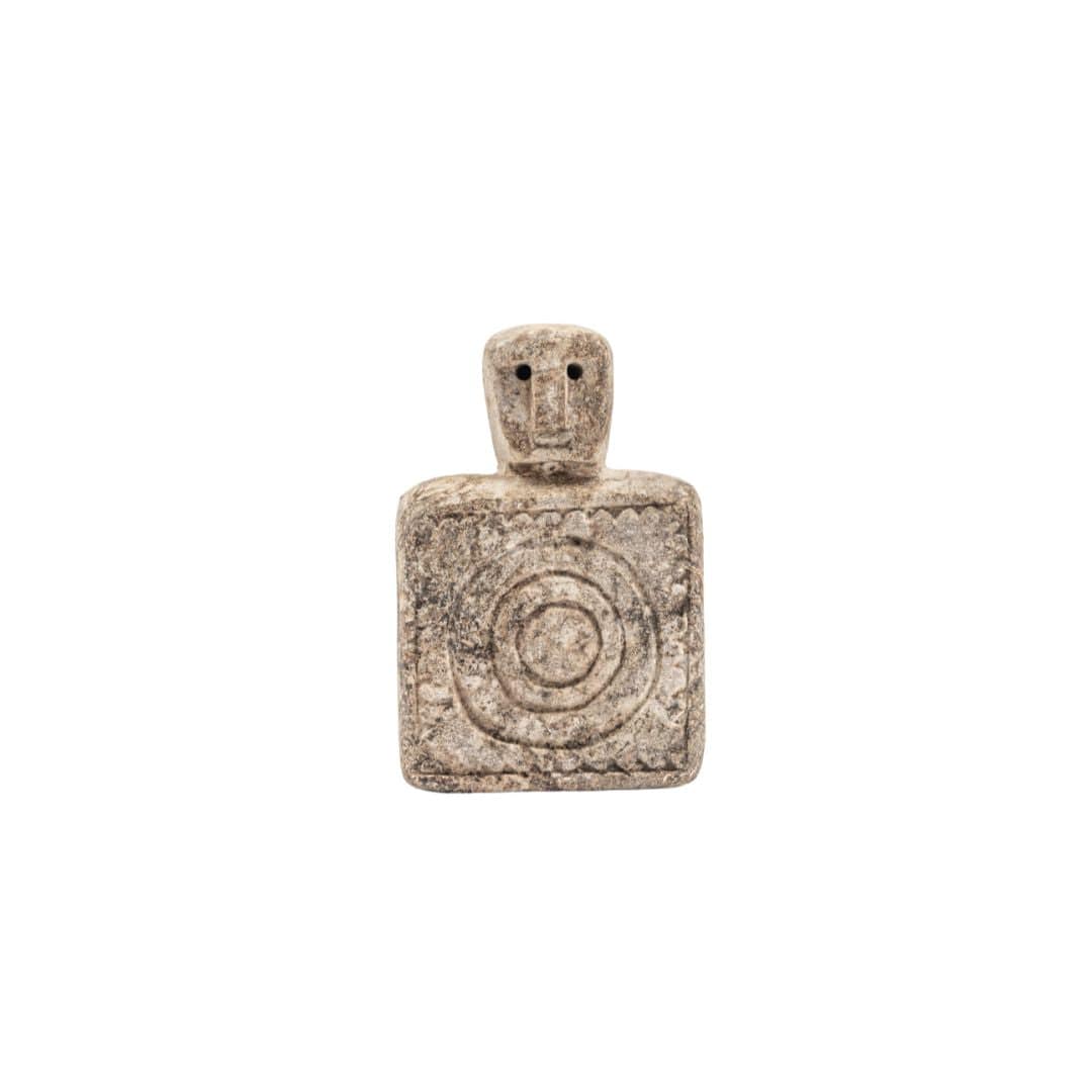 Zoco Home Decor/Accessories/Statues Raja Sumba Stone Statue Target Symbol | Small