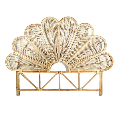 Zoco Home Furniture/Other Rattan Flower Headboard | 162x145cm