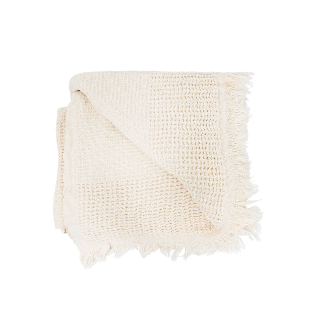 Zoco Home Decor/Textile Recycled Cotton Towel | Beige | 90x170cm