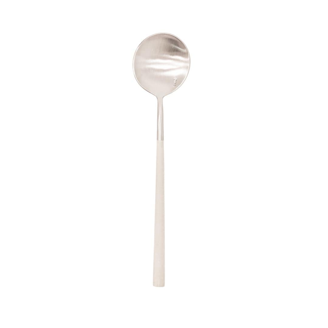 Zoco Home Decor/Christmas Recycled Resin Fiber Cutlery Set | Ivory