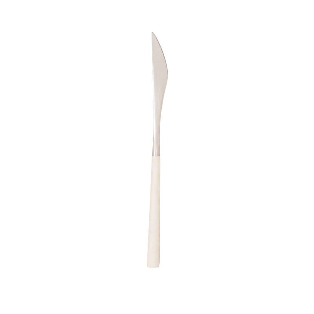 Zoco Home Decor/Christmas Recycled Resin Fiber Cutlery Set | Ivory