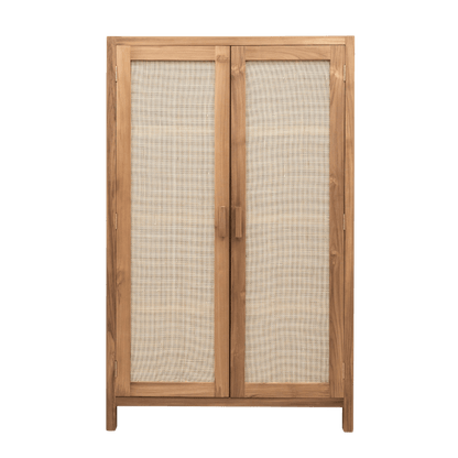 Zoco Home Recycled Teak Cabinet | 100x50x160cm