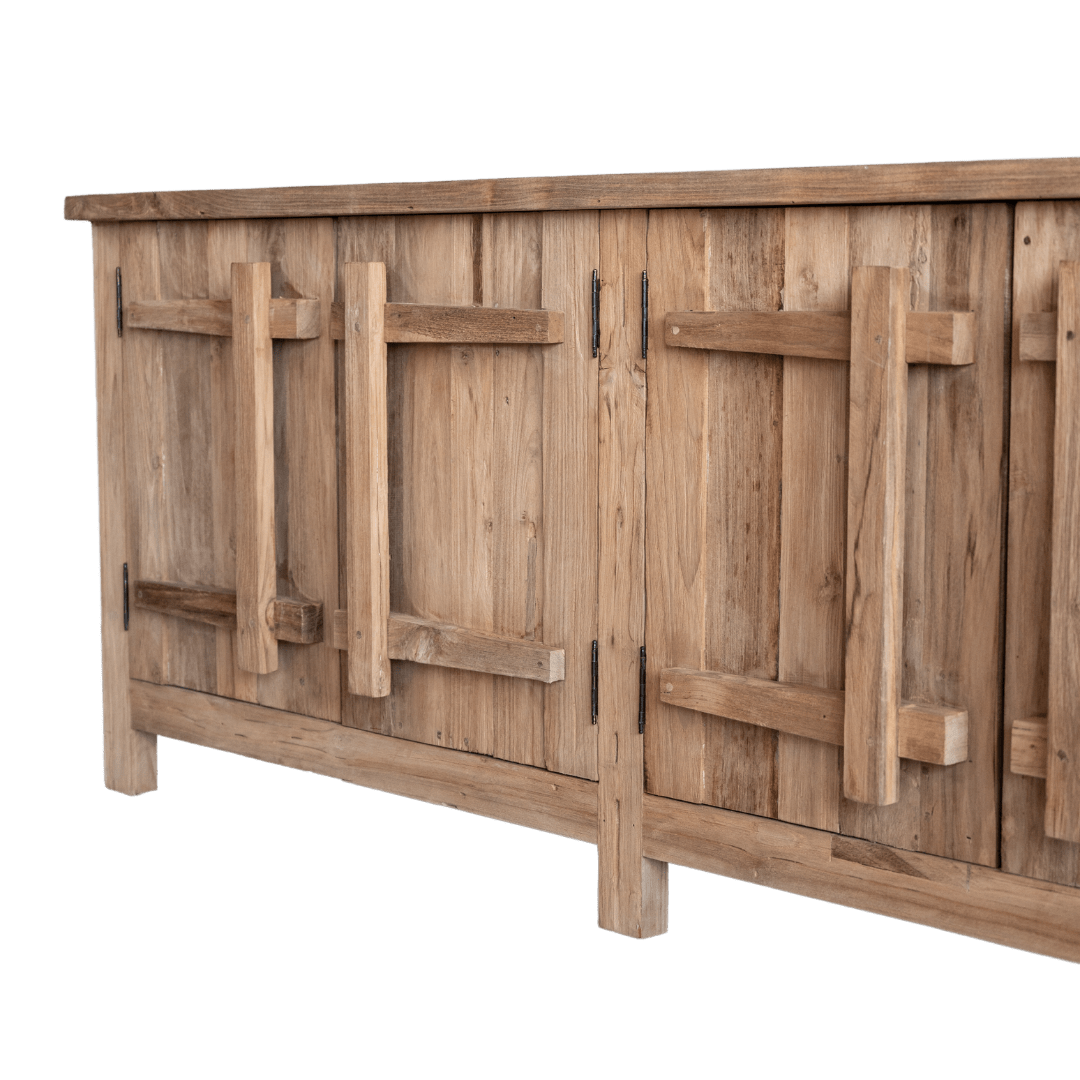 Zoco Home Recycled Teak Cabinet | 185x45x72cm