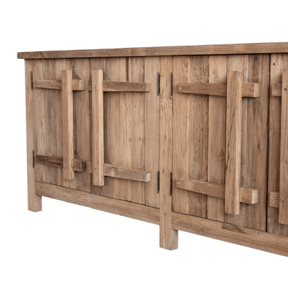 Zoco Home Recycled Teak Cabinet | 185x45x72cm