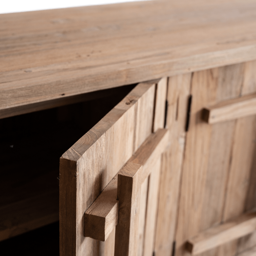 Zoco Home Recycled Teak Cabinet | 185x45x72cm