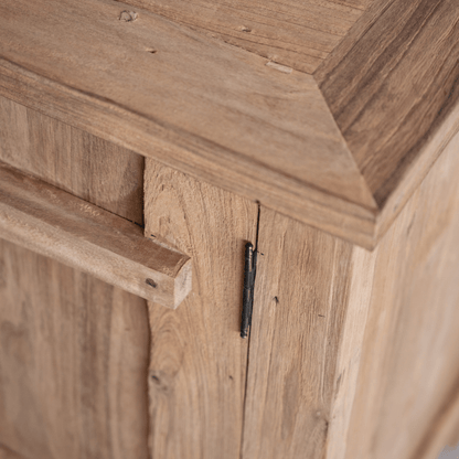 Zoco Home Furniture/Storage Recycled Teak Cabinet | 185x45x72cm