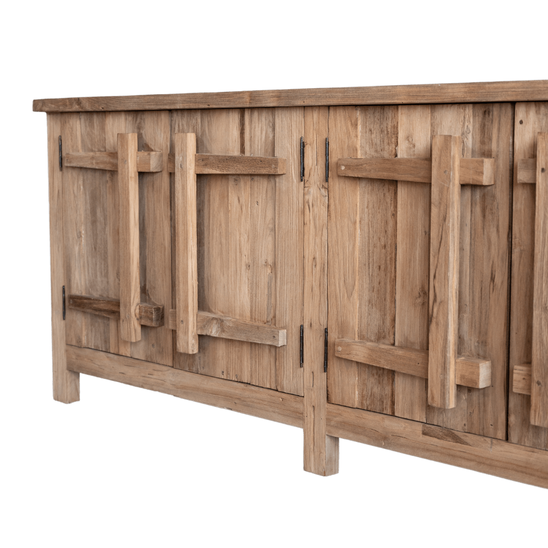Zoco Home Furniture/Storage Recycled Teak Cabinet | 185x45x72cm