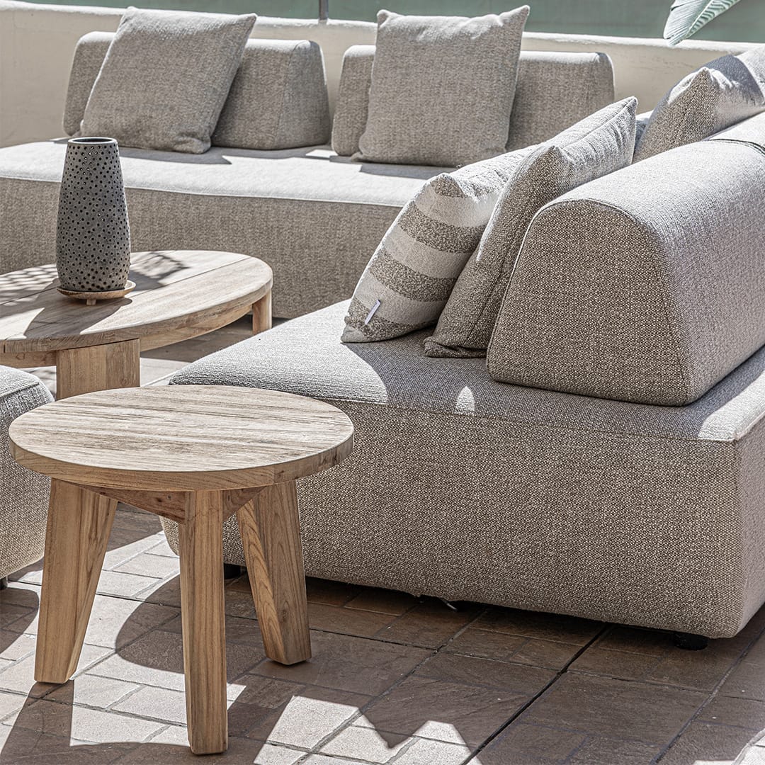 Zoco Home Outdoor/Table/Coffee Recycled Teak Coffee Table | 50x41cm