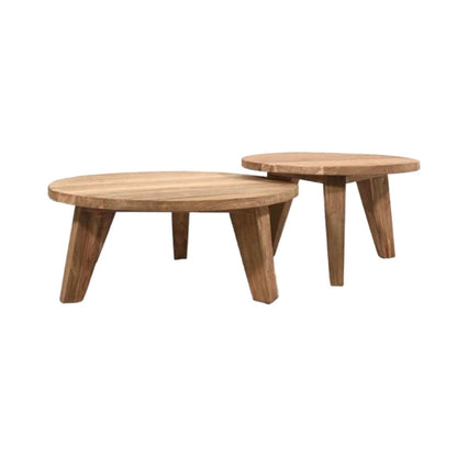 Zoco Home Outdoor/Table/Coffee Recycled Teak Coffee Table | 65x38cm