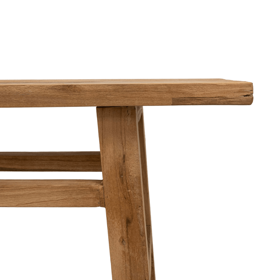 Zoco Home Furniture/Table Recycled Teak Console | 120x30x80cm