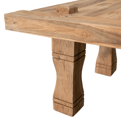 Zoco Home Recycled Teak Sofa Table | 150x60x35cm