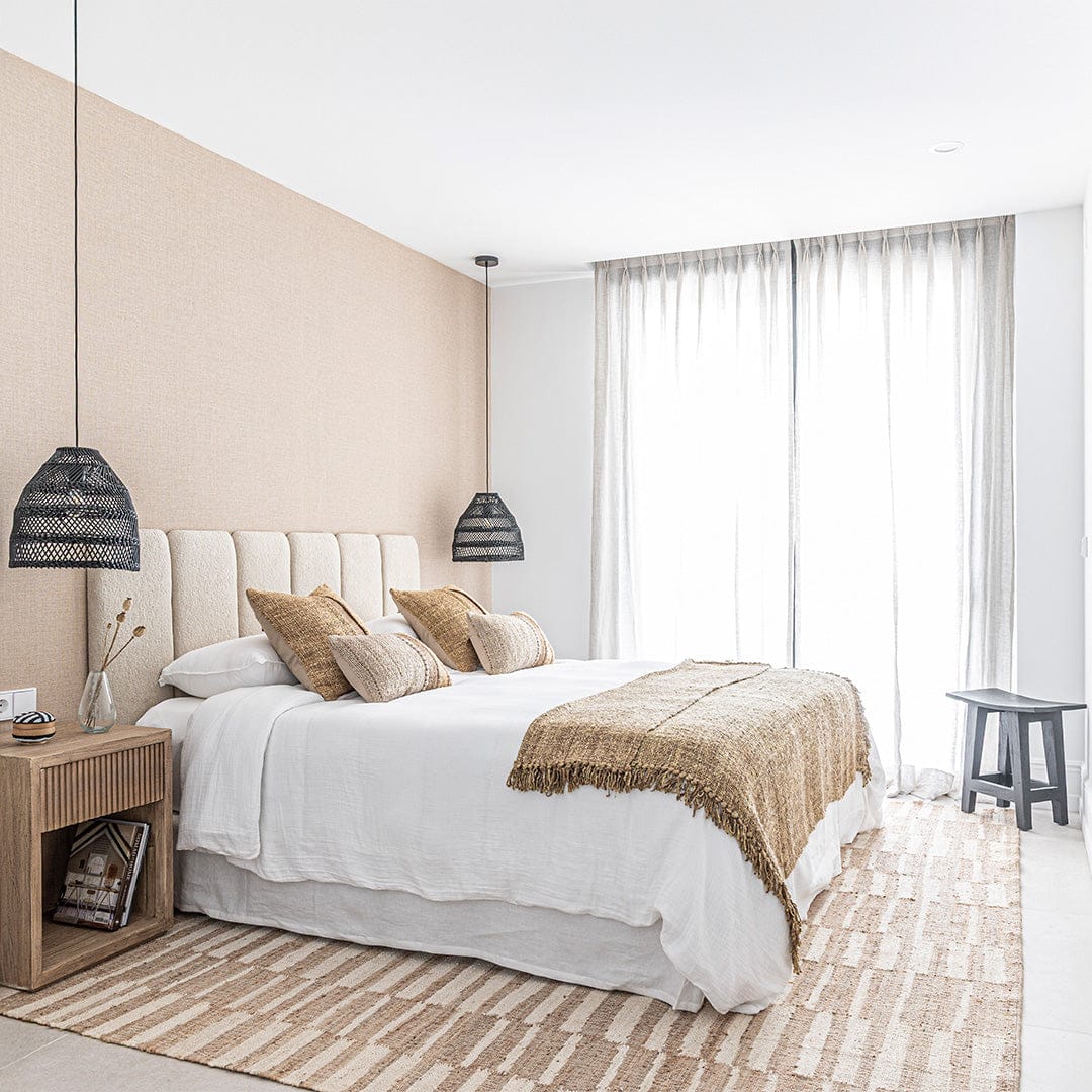 Zoco Home Furniture/Chair Recycled Teak Stool | Black 48x28x50cm