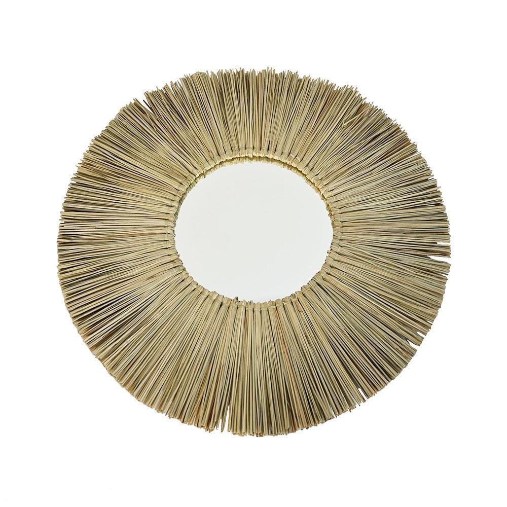 Zoco Home Decor/Accessories Round Seagrass Mirror 70cm