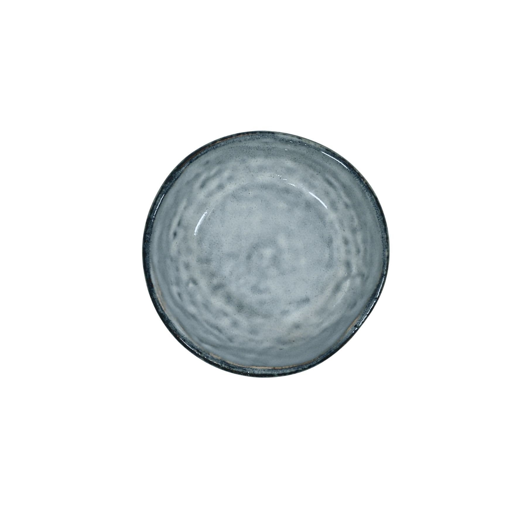 Zoco Home Decor/Kitchen Rustic Bowl | Grey/Blue 11.5x3.8cm