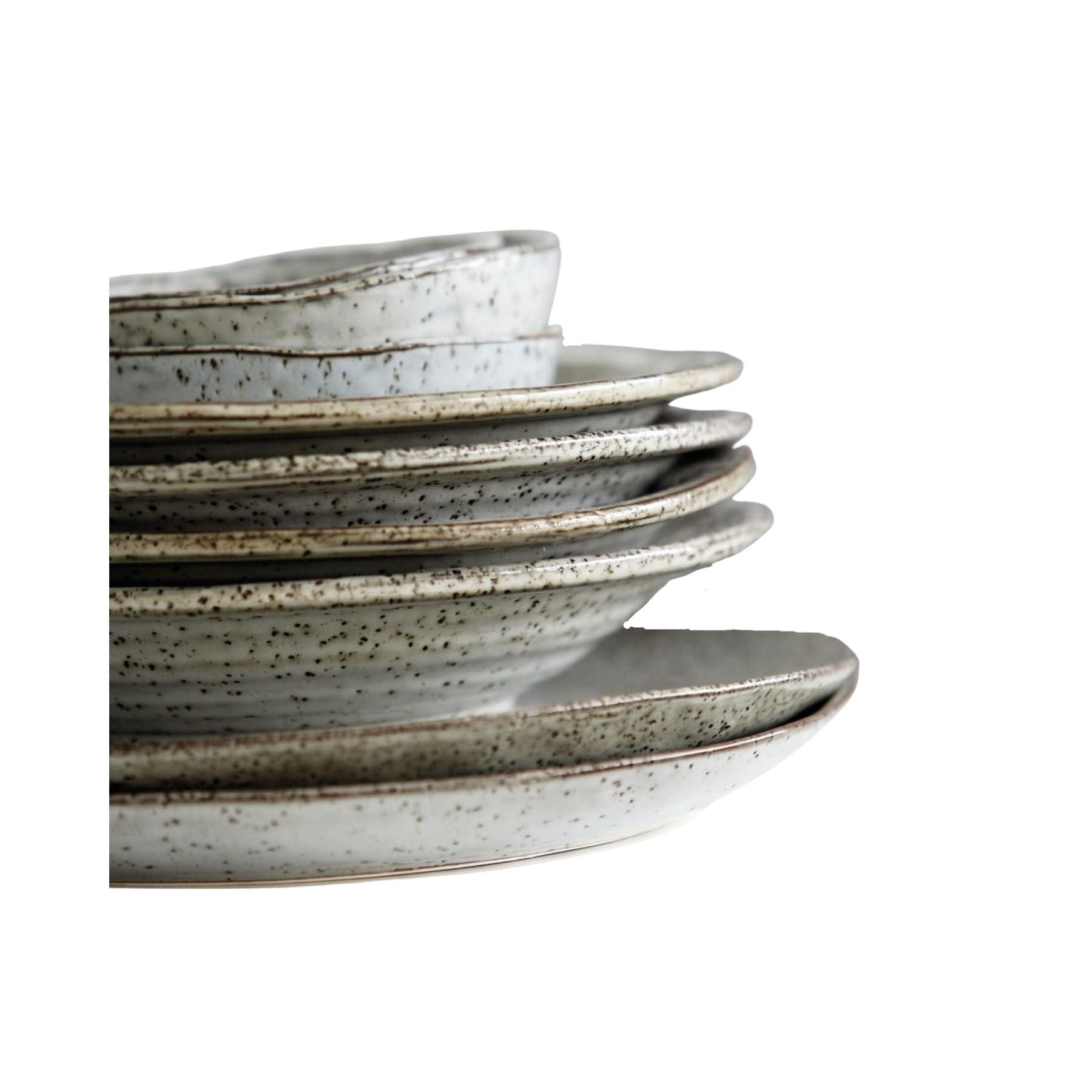 Zoco Home Decor/Kitchen Rustic Cake Plate | Grey/Blue | 20cm