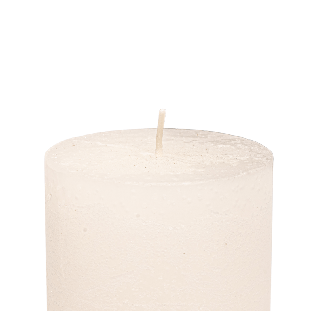 Zoco Home Decor/Accessories Rustic Candle | White