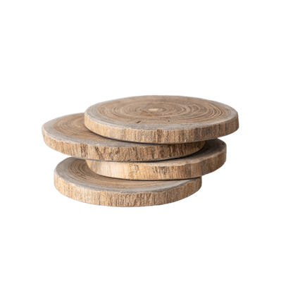 Zoco Home Kitchen / Dining Rustic Coaster | Set of 4 | 9x12cm