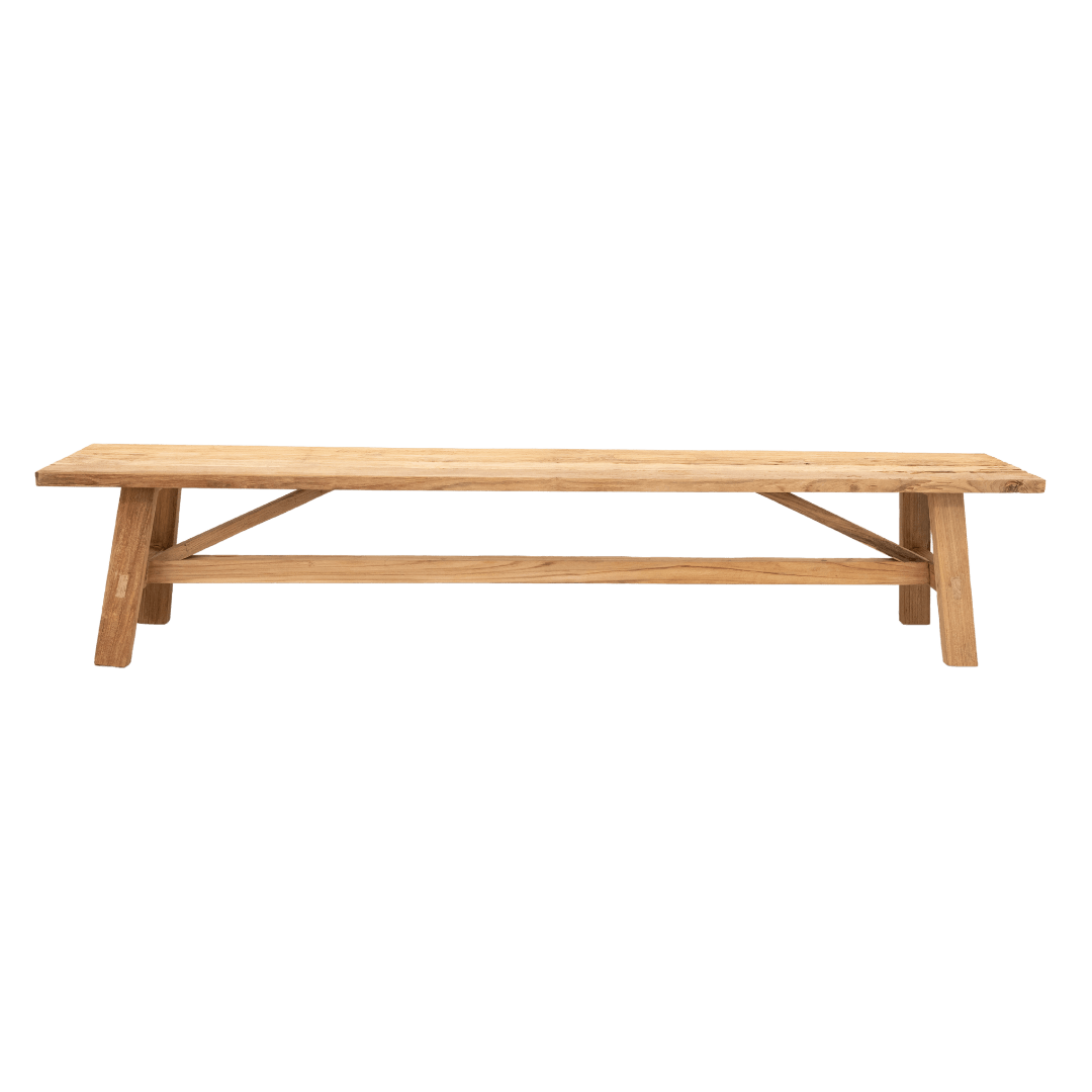 Zoco Home Sahara Recycled Teak Bench | 200cm