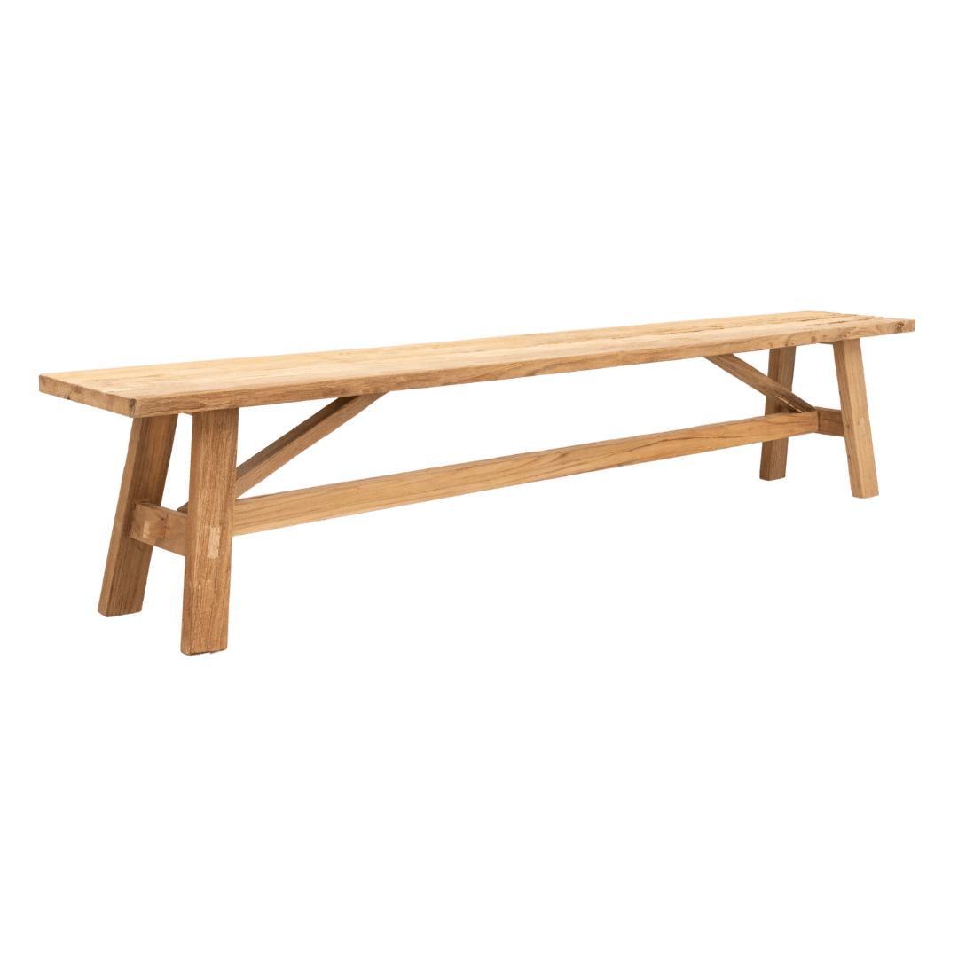 Zoco Home Sahara Recycled Teak Bench | 200cm