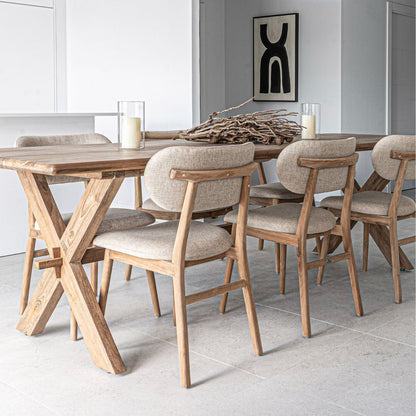 Zoco Home Outdoor/Table/Dining Sahara Recycled Teak Dining Table