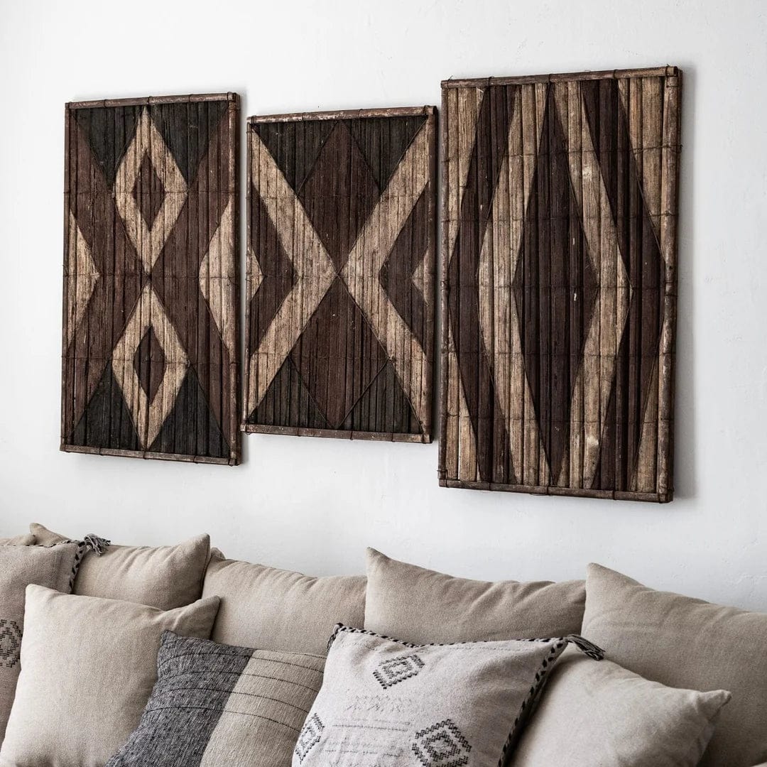 Zoco Home Decor/Accessories Salampasu Bamboo Wall Panel | Z41 | 50x73cm