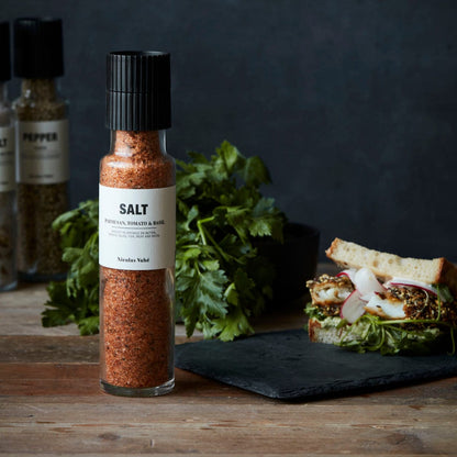 Zoco Home Decor/Kitchen Salt | Parmesan, Tomato & Basil | Nicolas Vahe