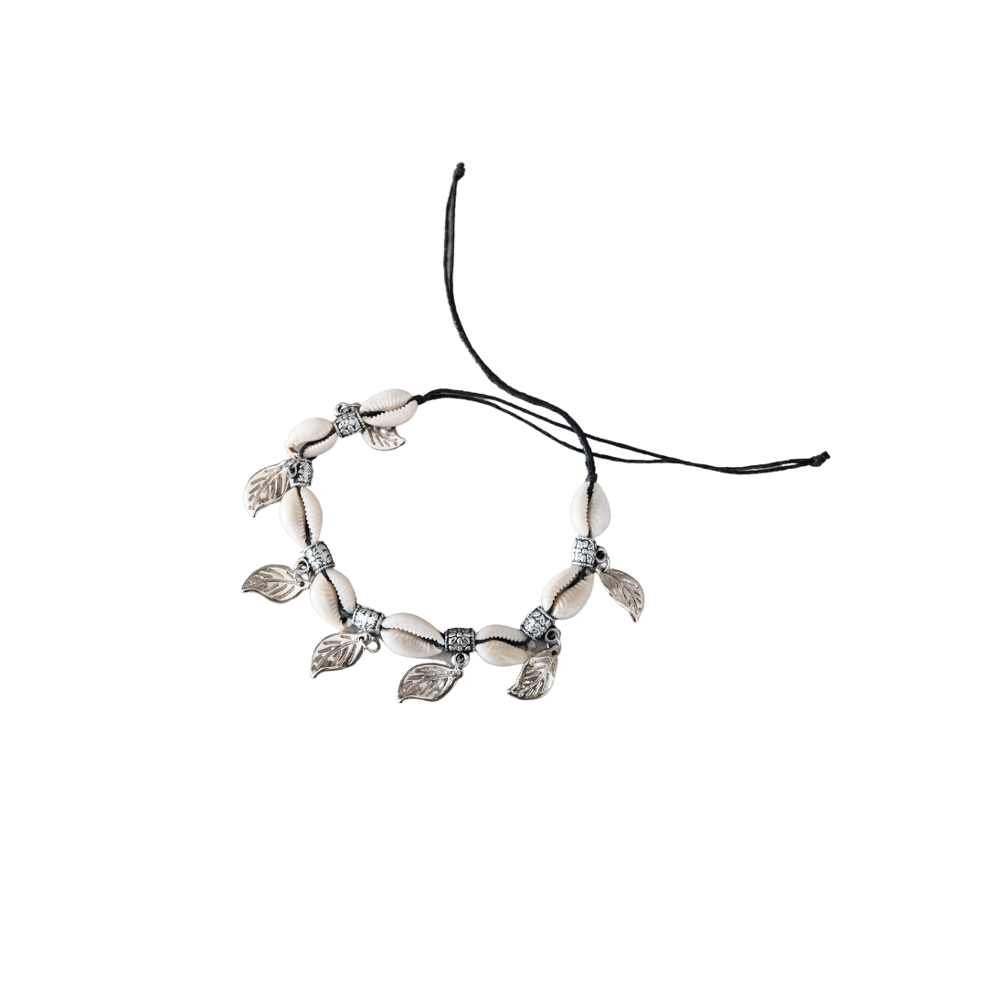 Zoco Home Decor/Accessories Seashell Anklet | Black