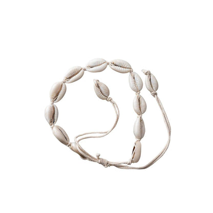 Zoco Home Decor/Accessories Seashell Anklet | White