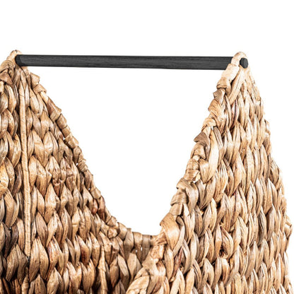 Zoco Home Decor/Bathroom Sienna Water Hyacinth Basket w/ Toilet Paper Holder