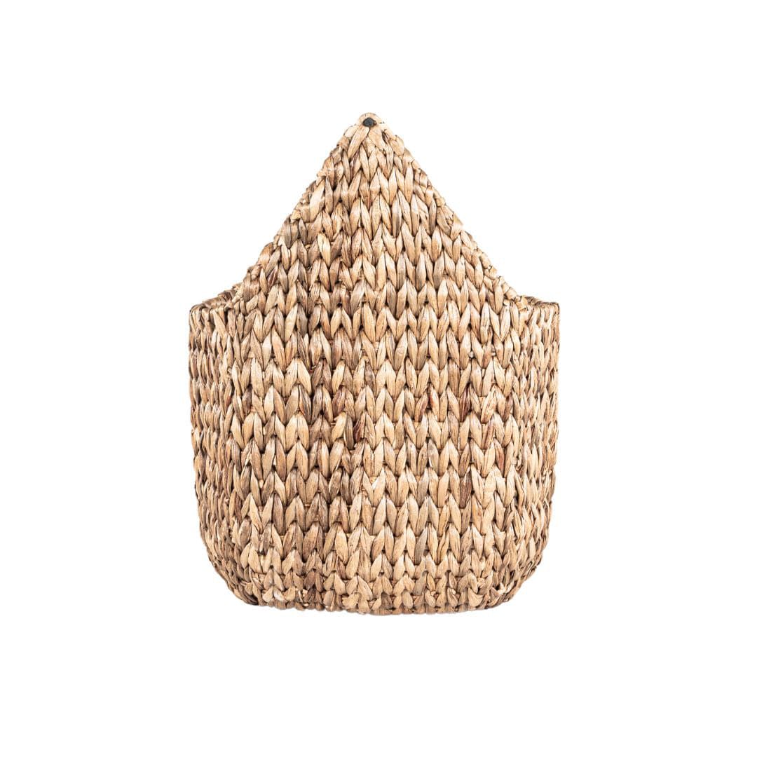 Zoco Home Decor/Bathroom Sienna Water Hyacinth Basket w/ Toilet Paper Holder
