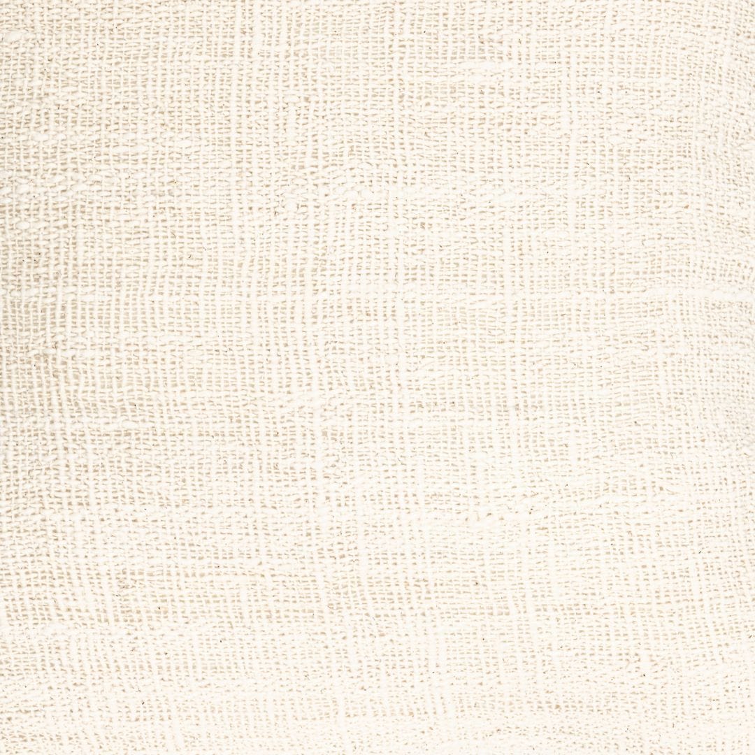 Zoco Home Decor/Textile Soraya Cotton Cushion Cover Plain | Off-White | 50x50cm
