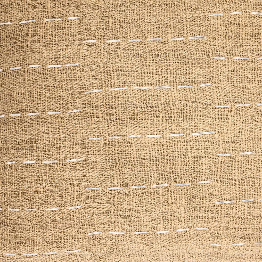 Zoco Home Decor/Textile Soraya Cotton Cushion Cover Stripes | Sand | 50x50cm