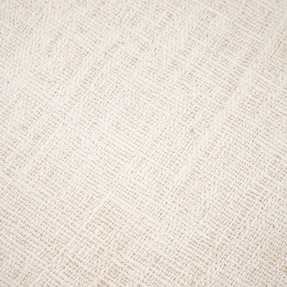 Zoco Home Poufs / Ottomans Soraya Pouf | Off-White | 70x70x30cm