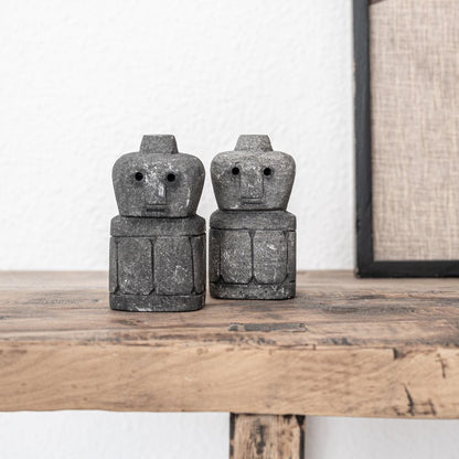 Zoco Home Decor/Accessories Sumba Statue | Stonewashed Black